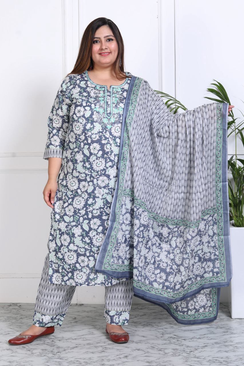 Sneha Pure Cotton Suit