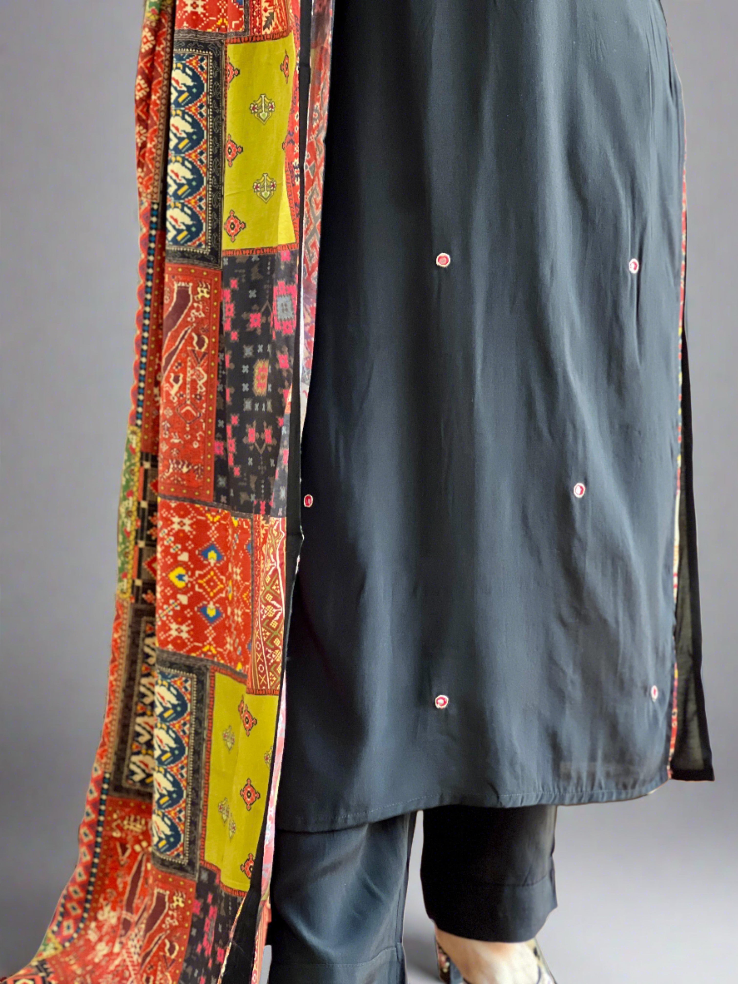 Devisha Pure Gajji Silk suit