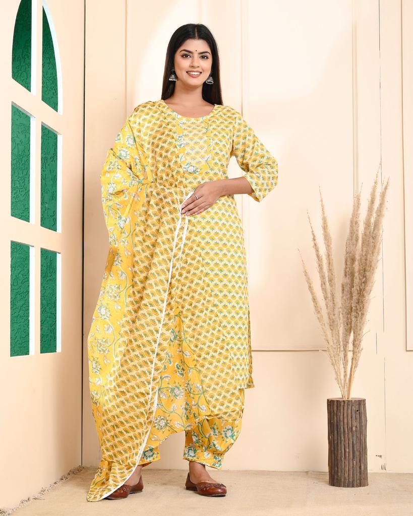 Afghani Salwar suit