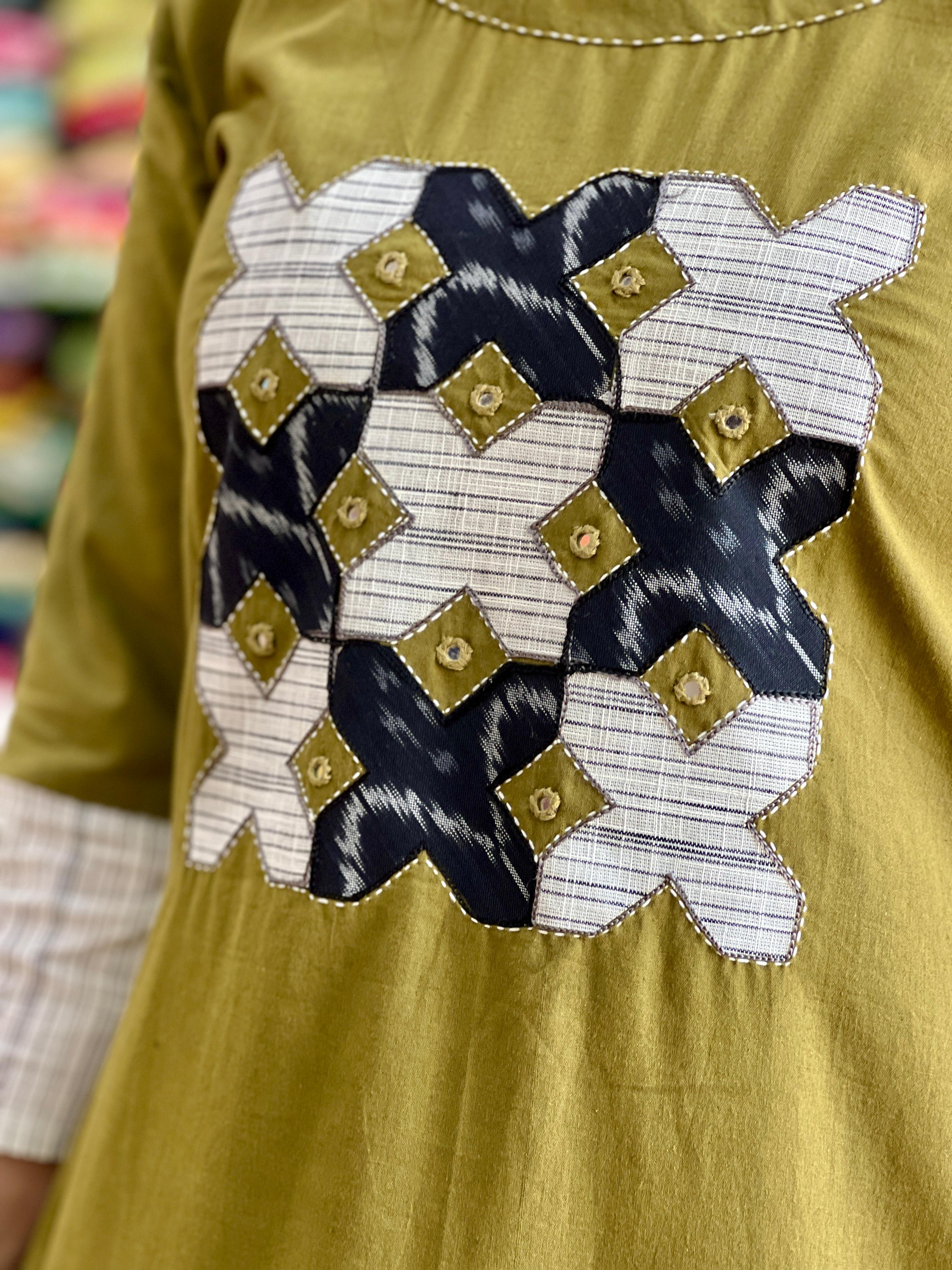 Kaira kantha work suit