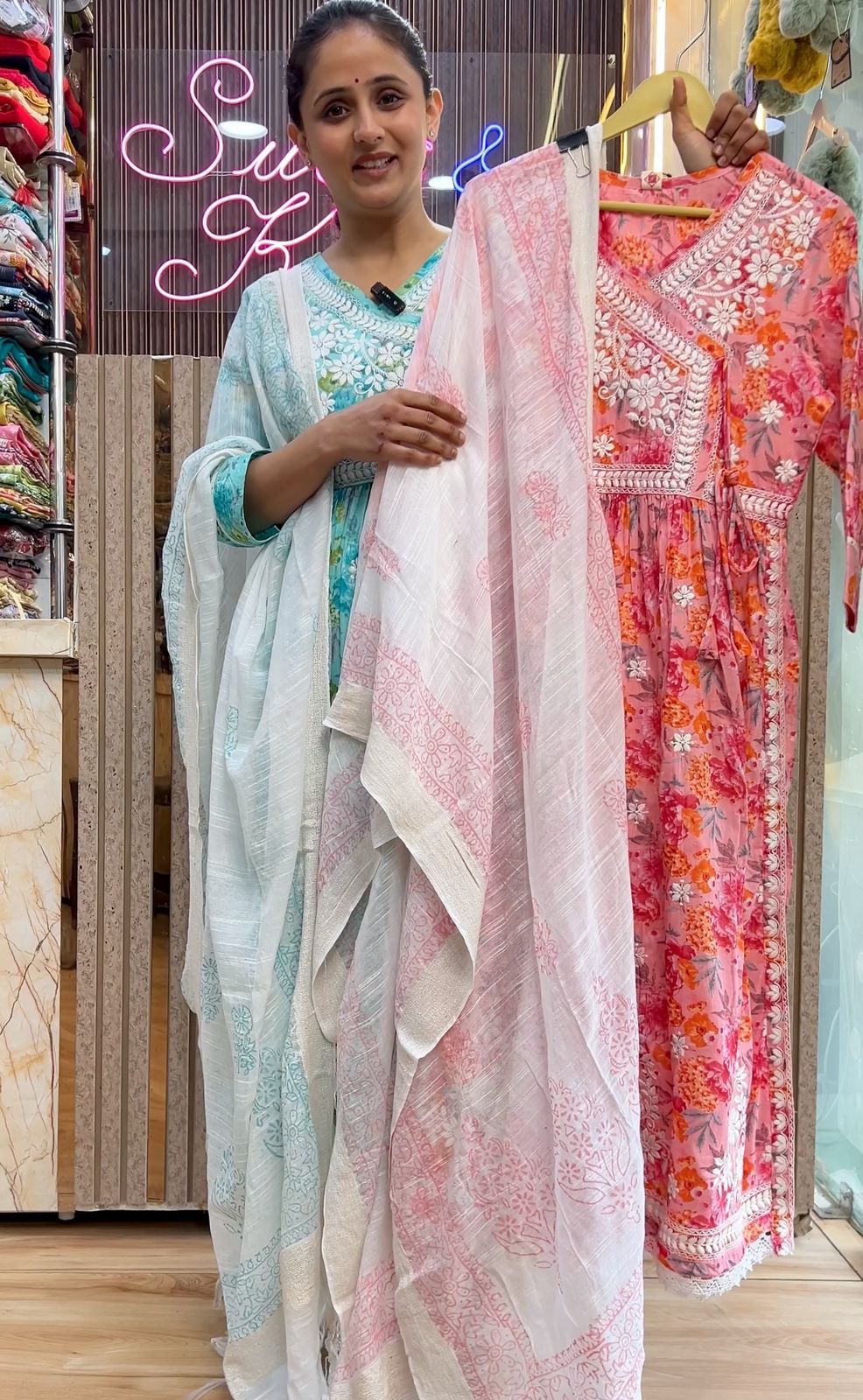 Nayra Style Lakhnavi suit