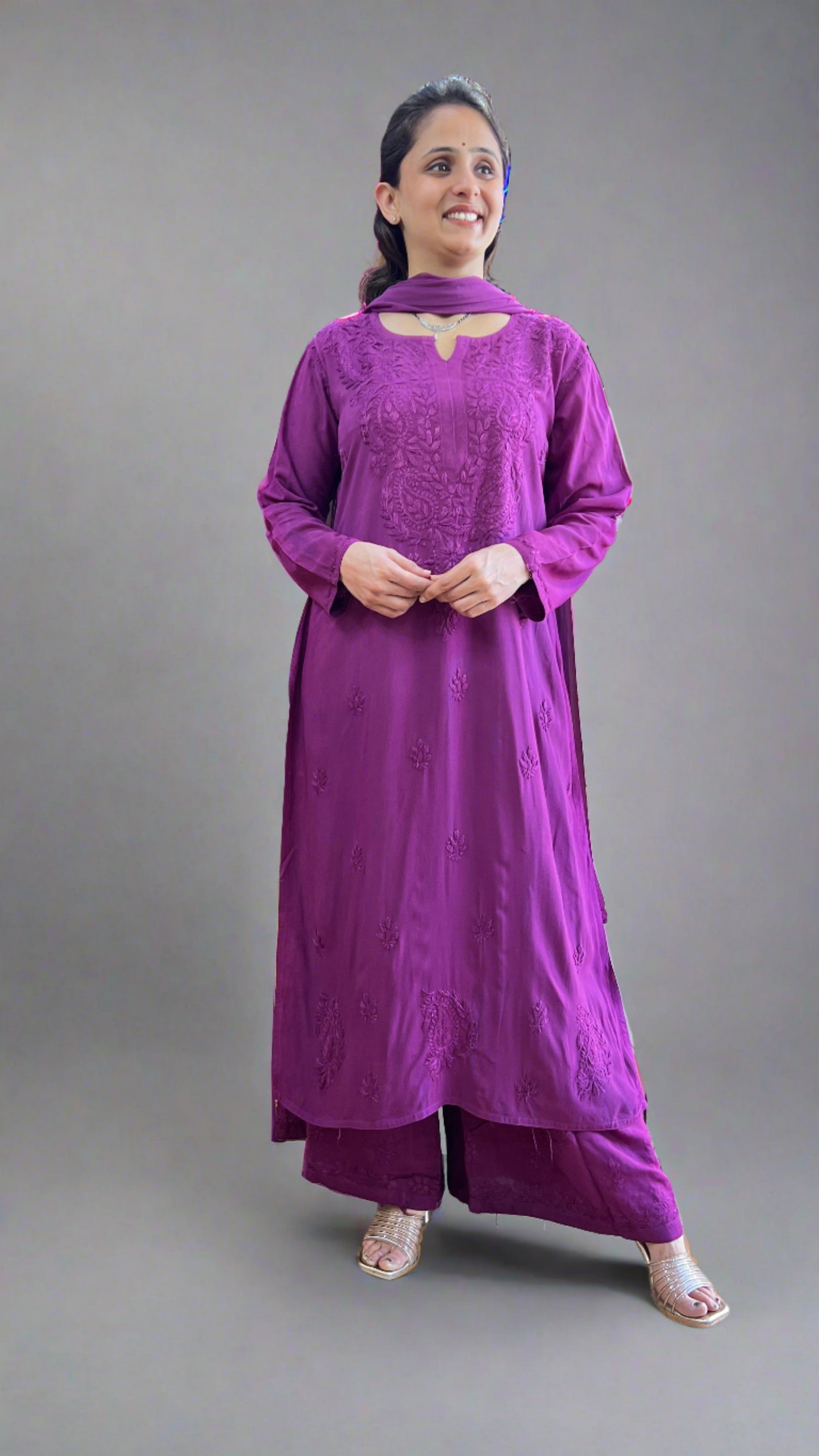 Sanvi Rayon Lakhnavi Suit