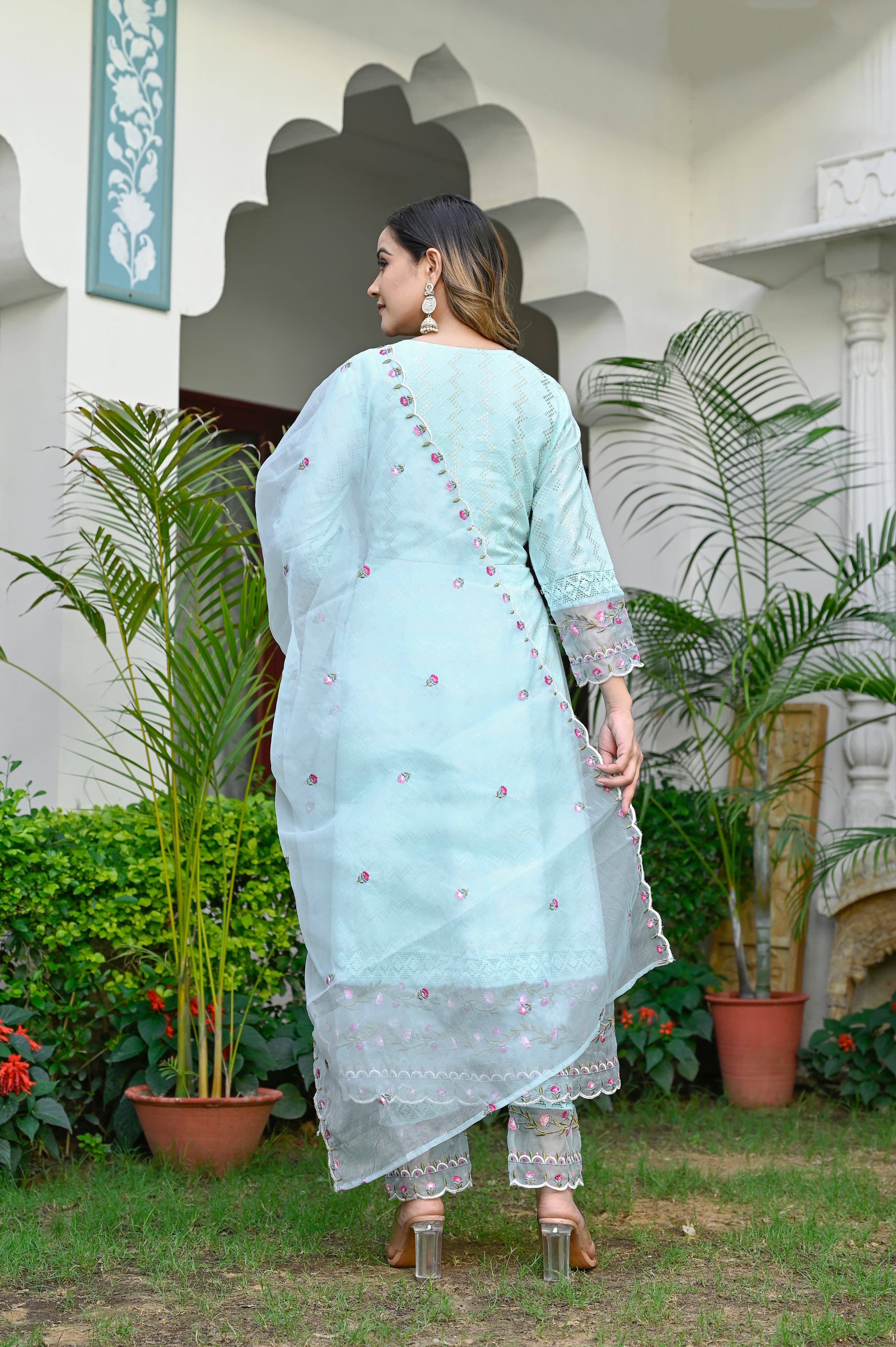 Diksha Embroidered Anarkali Suit