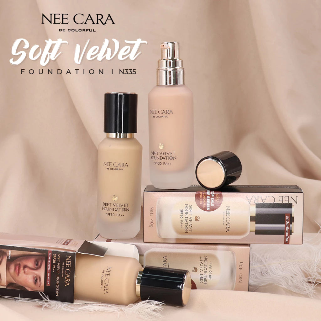 NEE CARA SOFT VELVET FOUNDATION N335 40 g.SPF 30 PA +++