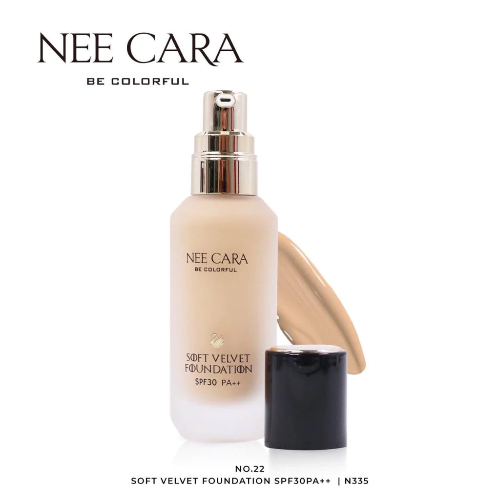 NEE CARA SOFT VELVET FOUNDATION N335 40 g.SPF 30 PA +++