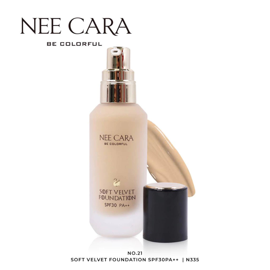 NEE CARA SOFT VELVET FOUNDATION N335 40 g.SPF 30 PA +++