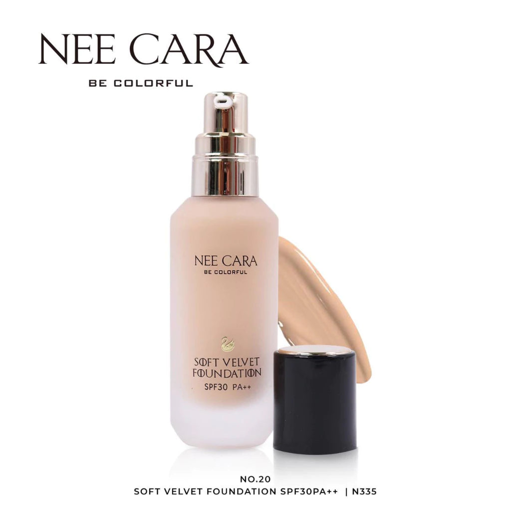 NEE CARA SOFT VELVET FOUNDATION N335 40 g.SPF 30 PA +++